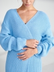 Женский вязаный кардиган оверсайз, кофта